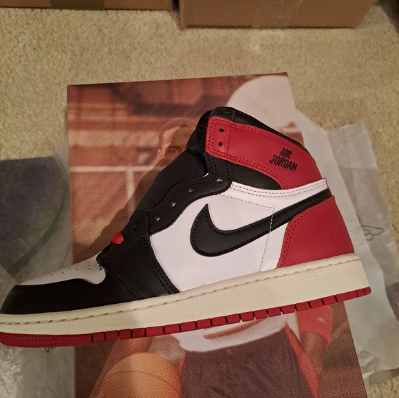 Nike Air Jordan 1 Retro High OG "Black Toe Reimagined unreleased. - Picture 5 of 8